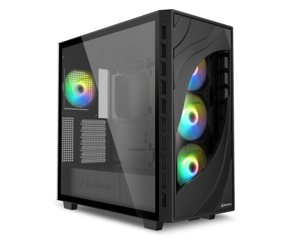 Obudowa Sharkoon Rebel C80G RGB  Black